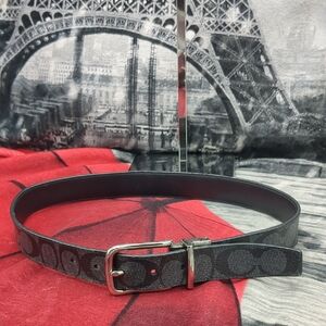 Coach Ladies Signature Harness Belt